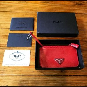 Prada key holder